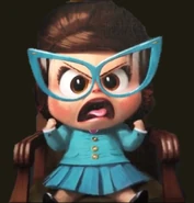 Her portrait in the Hall of Baby Corp Legends