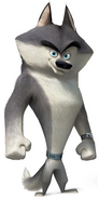 Classified the wolf from Penguins of Madagascar