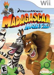 Madagascar Kartz for Wii game cover