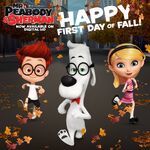 Mr. Peabody and Sherman First day of Fall