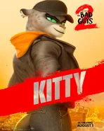 Kitty Kat Character from the film, The Bad Guys 2