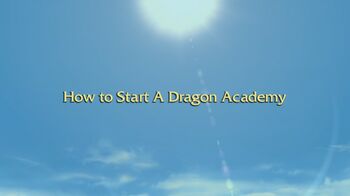 How to Start A Dragon Academy title card