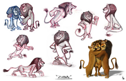 madagascar 2 concept art