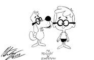 Mr. Peabody and Sherman by morteneng 21d7apy2g