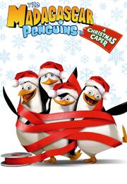 Madagascar penguins christmas poster