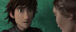 Hiccup realizing in horror that his father is dead.