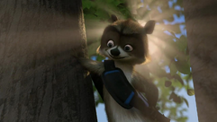 Over the Hedge RJ in a Tree