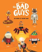 The Bad Guys' Plushies