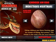 Monstrous nigthmare egg