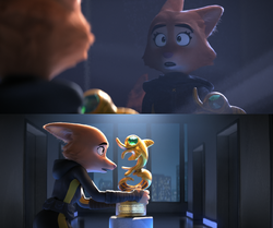 Diane-trickyfox-golden-dolphin