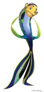 Oscar Character from the film, Shark Tale