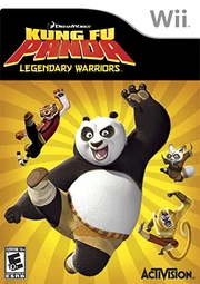Kung Fu Panda - Legendary Warriors (Wii cover art)