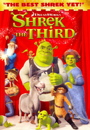 Shrek the Third DVD cover