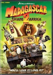 Madagascar Escape 2 Africa DVD cover