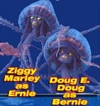 Ziggy Marley as Ernie and Doug E. Doug as Bernie