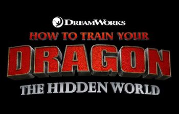 Dragon the hidden world logo