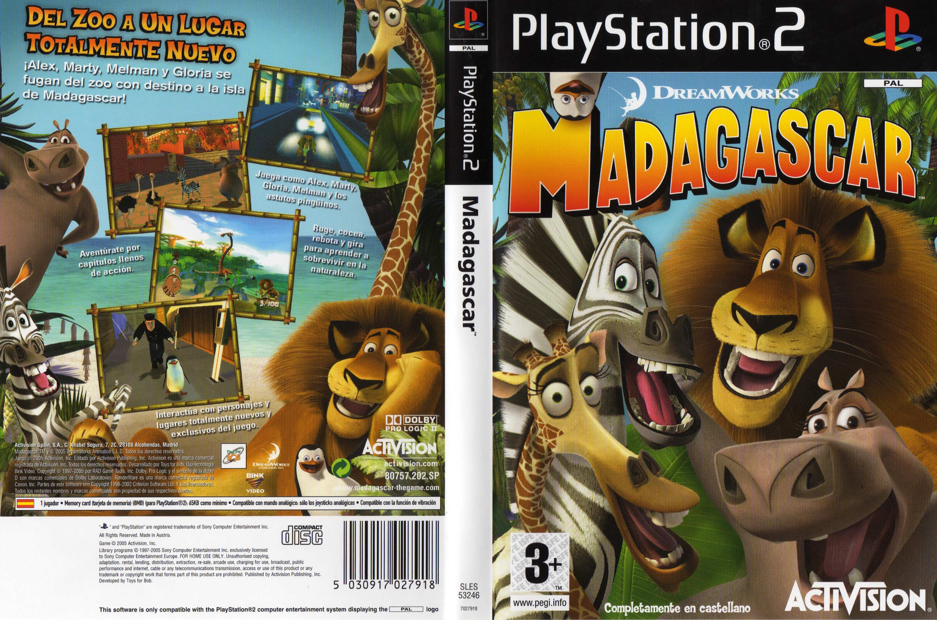 ps2 madagascar