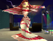 Shark Tale Console Game Lola model view