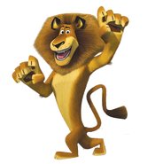 Alex Character from the franchise, Madagascar
