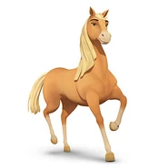 Chica Linda Character from the series, Spirit Riding Free