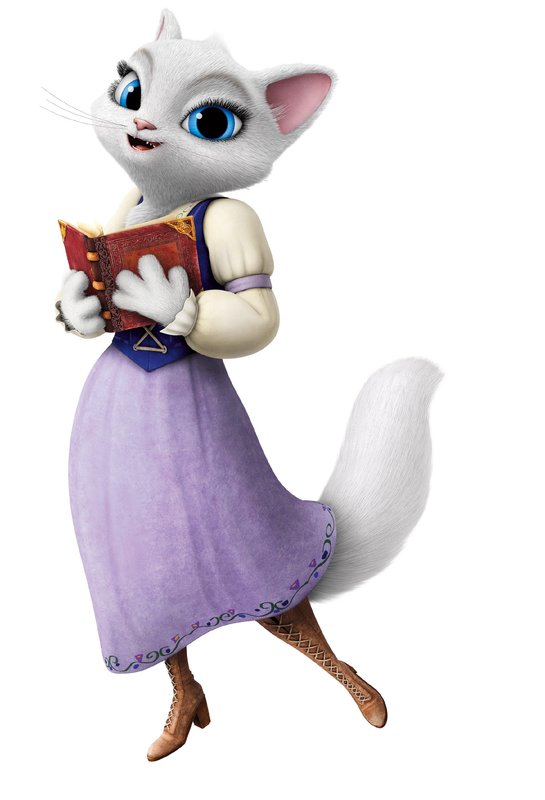 Dulcinea is one of the main characters from The Adventures of Puss in Boots...