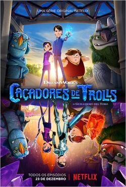 Caçadores de Trolls Pôster Nacional