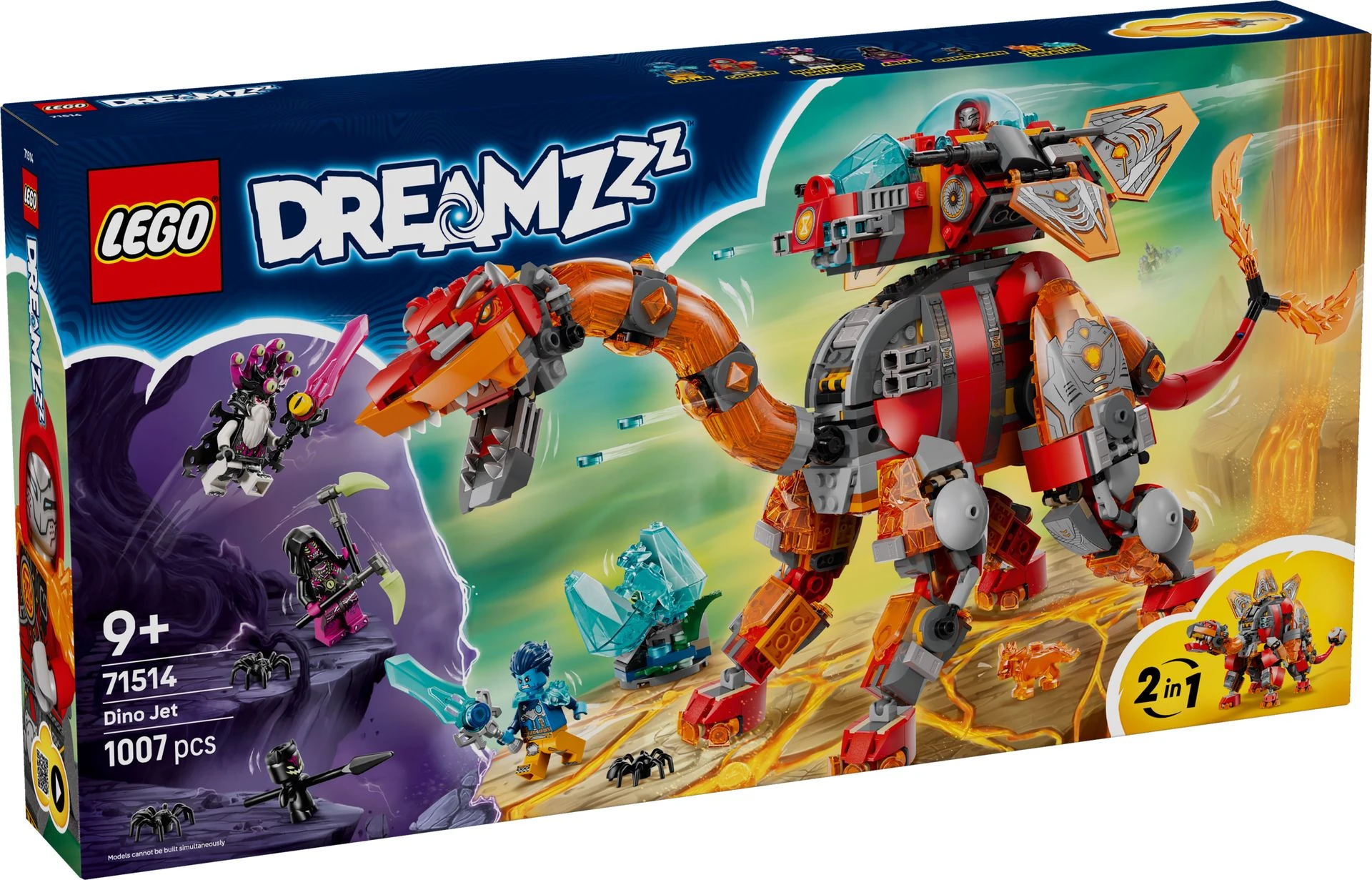 ゆき LEGO DREAMZzz Cooper's Tiger Mech & Zero's Hot Rod Car 71497 by