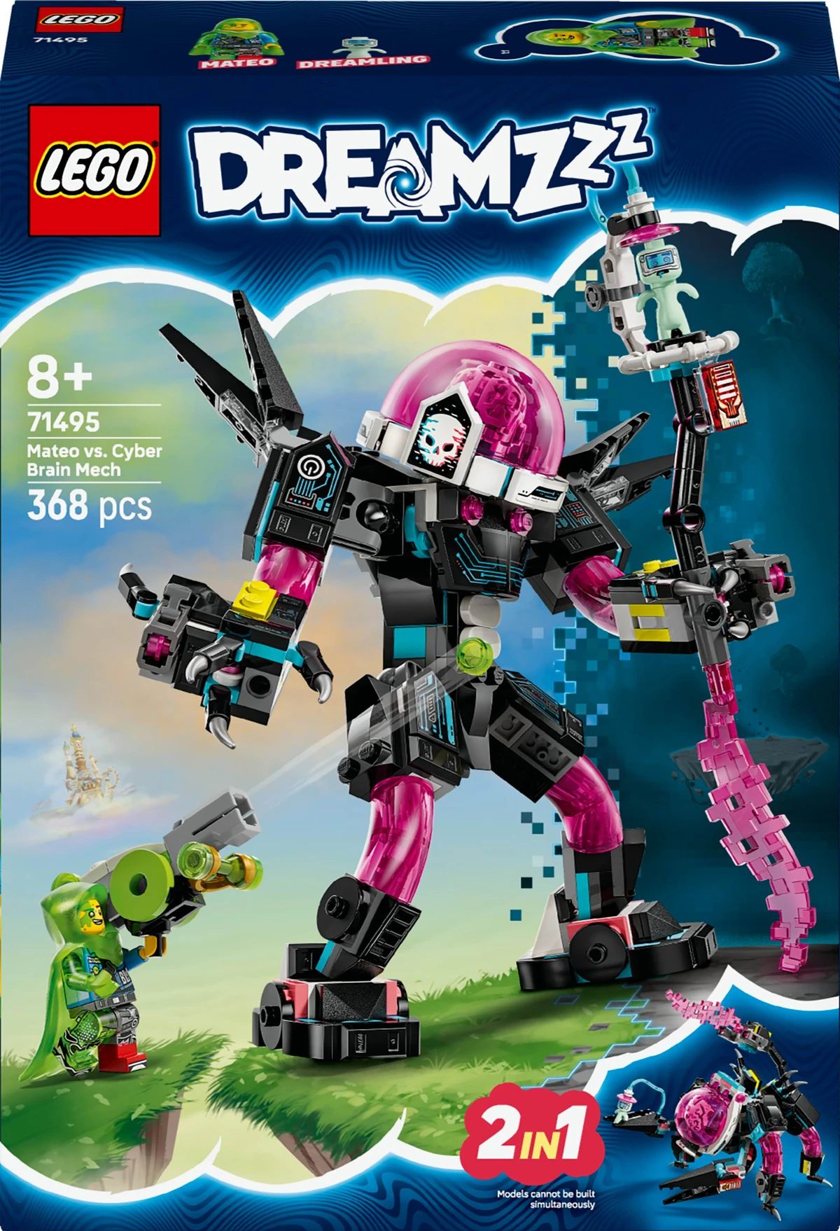 71495 Mateo vs. Cyber Brain Mech | Lego dreamzzz Wiki | Fandom