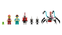 71497 Cooper's Tiger Mech and Zero's Hot Rod Car | Lego
