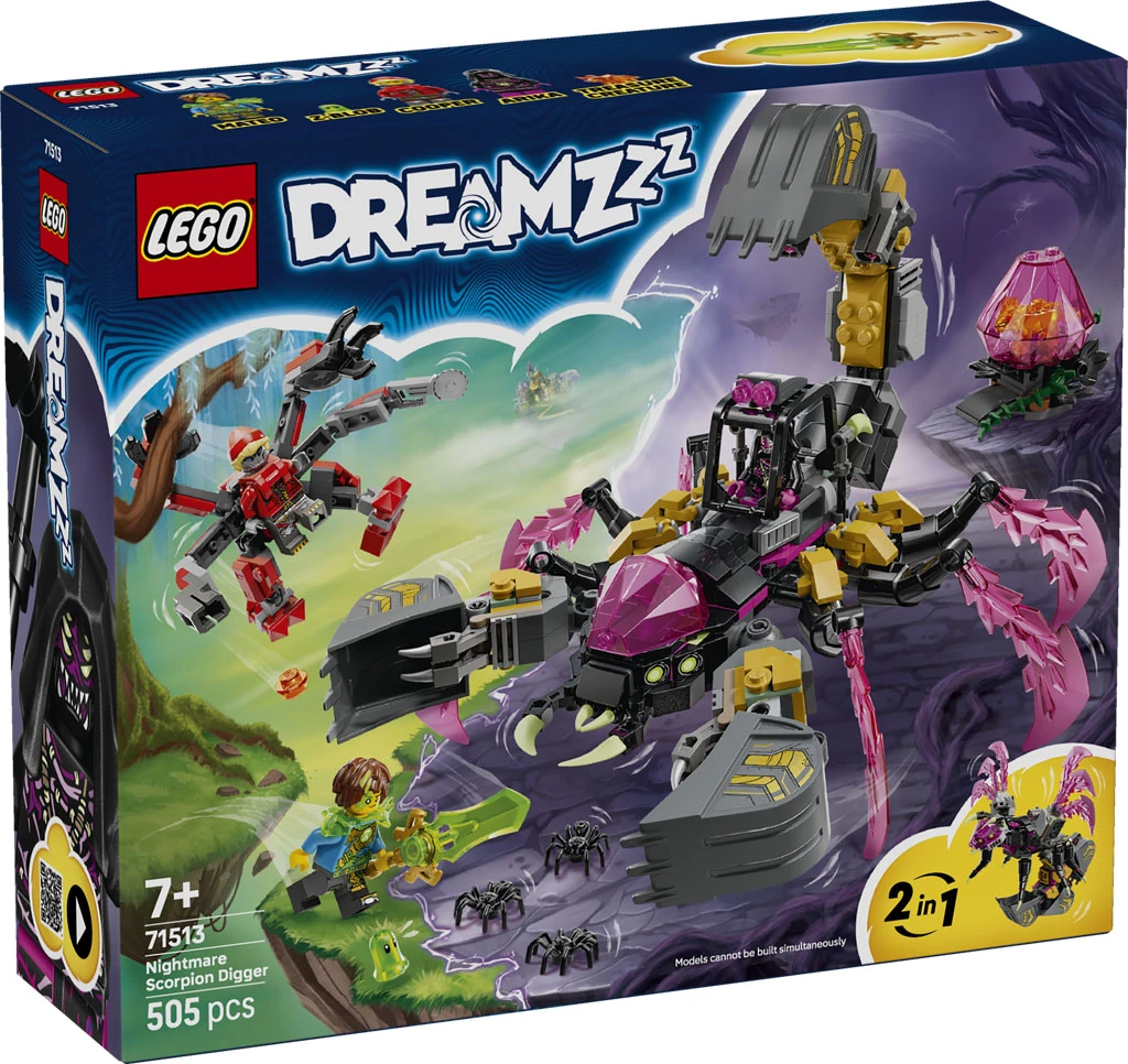 71513 Nightmare Scorpion Digger | Lego dreamzzz Wiki | Fandom