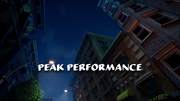 Peak Performance (Title)