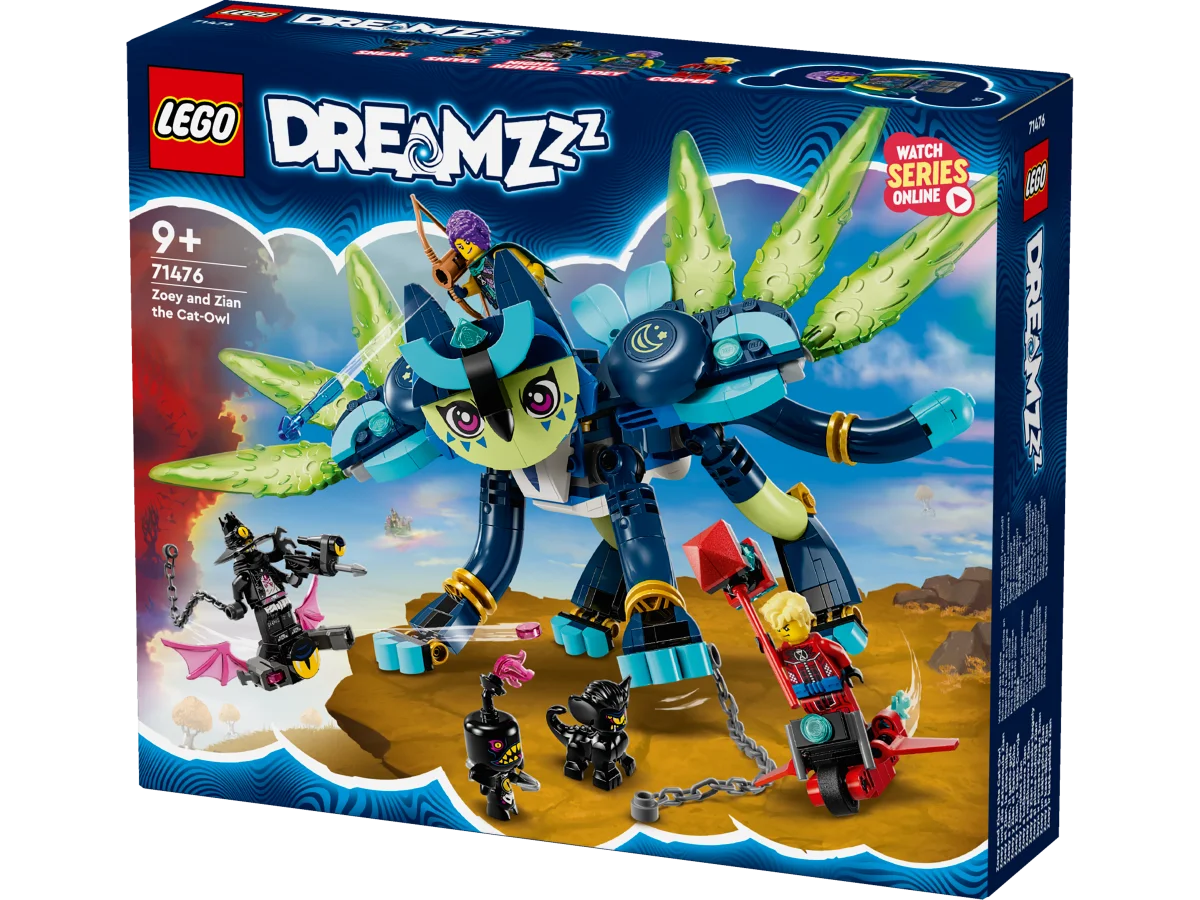 ▻ Review: LEGO DREAMZzz 71476 Zoey and Zian the Cat-Owl - HOTH BRICKS