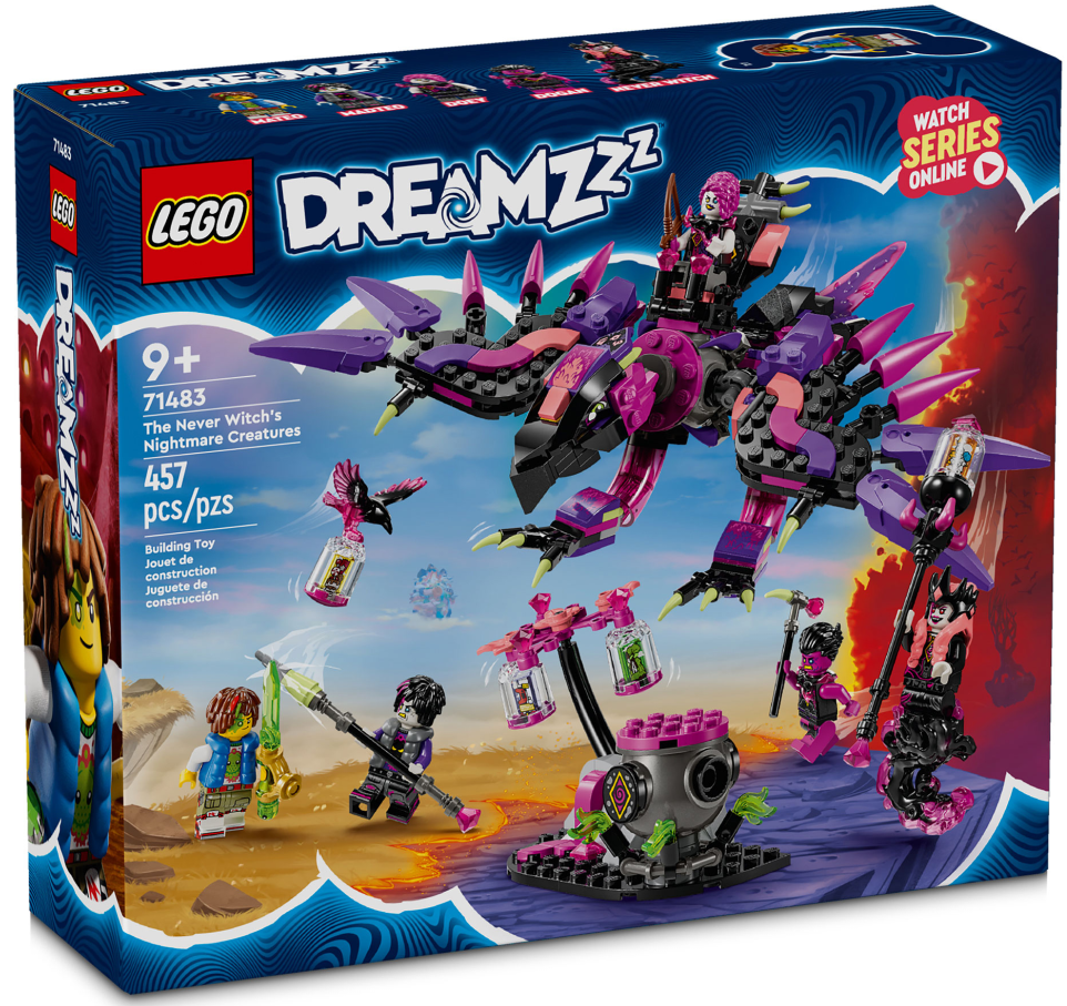 71483 The Never Witch's Nightmare Creatures | Lego dreamzzz Wiki 