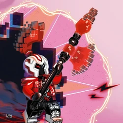 71497 Cooper's Tiger Mech and Zero's Hot Rod Car | Lego