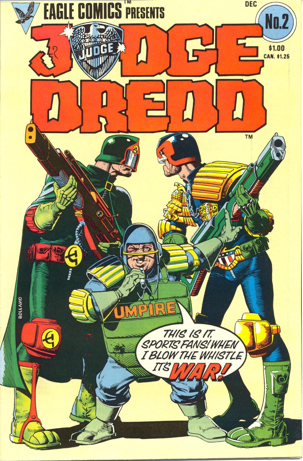 Судья Дредд № 02 (Eagle / Quality Comics, 1983) | Судья Дредд и 2000 AD  вики | Fandom