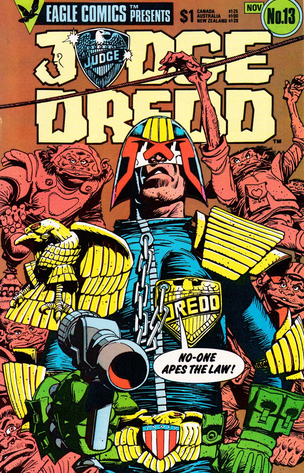 Судья Дредд № 13 (Eagle / Quality Comics, 1983) | Судья Дредд и 2000 AD  вики | Fandom