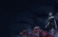 Mavra and her darkhounds.