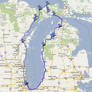 Ride-around-the-lake-map