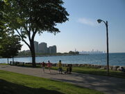 Promontory Point-Burnham Park, Northerly View