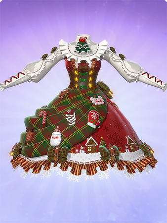 Gingerbread house dress sale