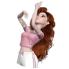 Dynamic Protagonist Holographic Image