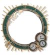 Portrait Frame Royal Clock