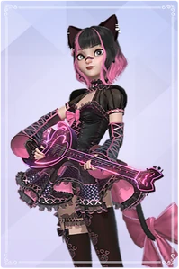 Set Black Cat Rocker