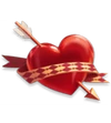 Decal Cupid Arrives