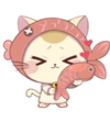 Decal Pisces Kitty