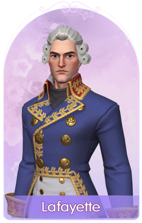 Lafayette | Dress Up! Time Princess Wiki | Fandom