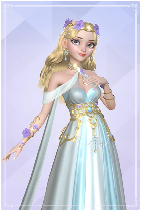 sachin and babi light blue dress Fairy Dress Up Games main image 0