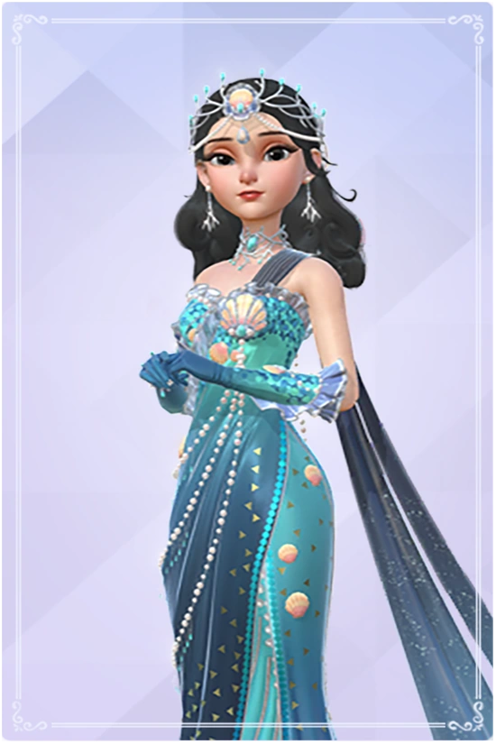 Lady of the Sea | Dress Up! Time Princess Wiki | Fandom