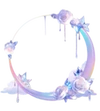 Portrait Frame Moonlight Tear