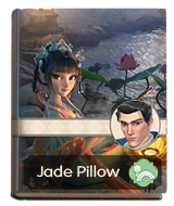Side Book Jade Pillow